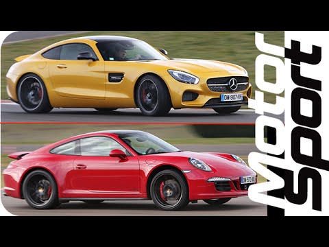 Lap Time battle : 911 C4 GTS VS AMG GT S (Motorsport)