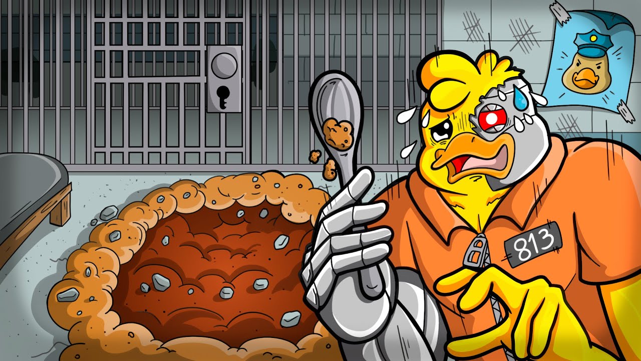 TENGO que ESCAPAR de PRISIÓN con una CUCHARA