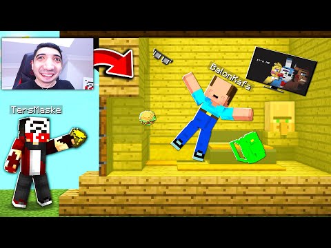 BALON KAFAYI YAĞ İLE TROLLEDİM !! - BalonCraft #303 - Minecraft
