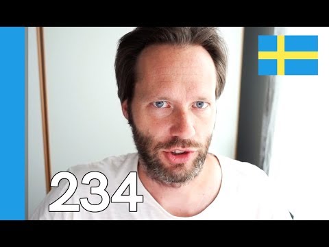 How to conjugate the verbs BE and GO in Swedish - 10 Swedish Words #234