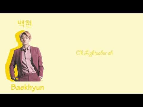 EXO (엑소) - Lightsaber Lyrics (Color-Coded Han/Rom/Eng) Video