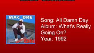 Mac Dre - All Damn Day