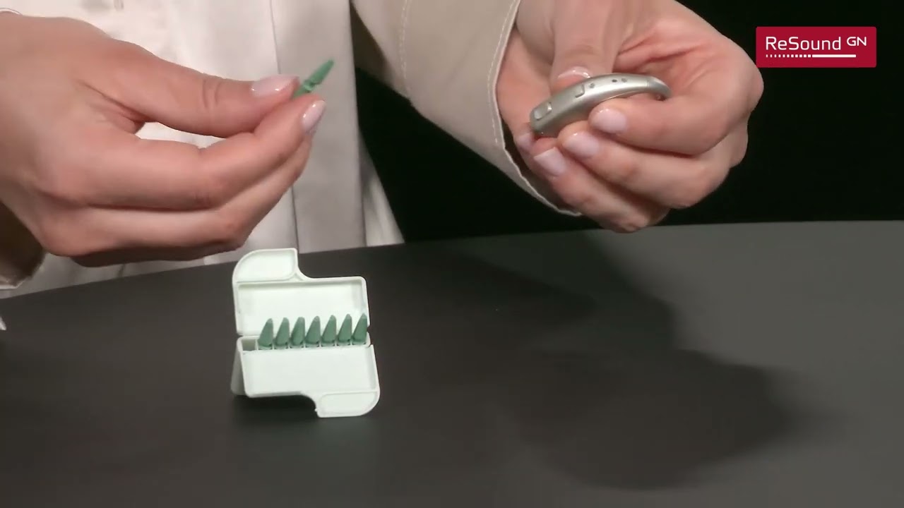 ReSound Enzo IA – How to change microphone filters for your hearing aids