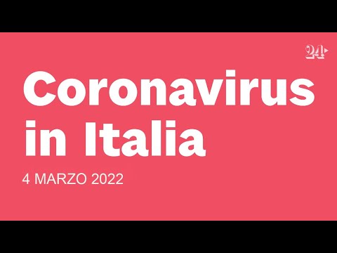 Coronavirus: bollettino del 4 marzo 2022