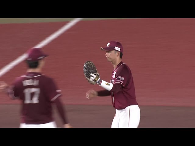 【5回裏】イーグルス・宗山塁 難しいバウンドを上手く捌くファインプレーを見せる!! 2025年7月29日 千葉ロッテマリーンズ 対 東北楽天ゴールデンイーグルス