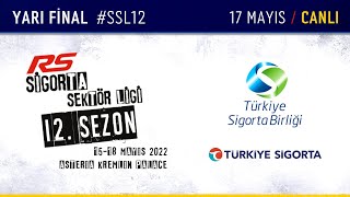 YARI FİNAL: TÜRKİYE SİGORTA - TÜRKİYE SİGORTA BİRLİĞİ | 17 MAYIS #SSL1