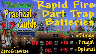 Practical Rapid Fire Dart Trap Battery Guide - Goblins in 40s! Farms, Grinds...