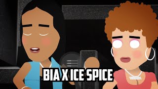 BIA and Ice Spice go Head to Head in the Studio