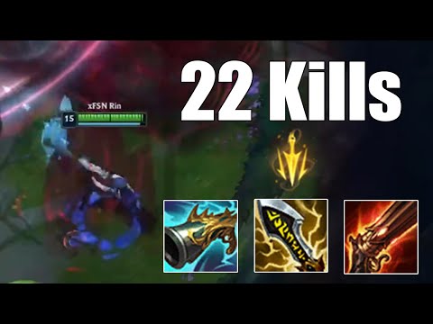 22 Kill Carry with LETHAL TEMPO Caitlyn in Ranked (Full Game)