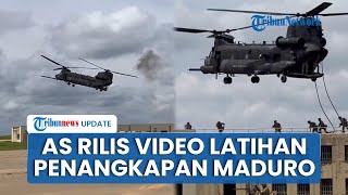Militer AS Rilis Rekaman Latihan Tangkap Maduro, Simulasi Operasi Disaksikan Donald Trump