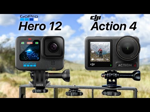 GoPro Hero 12 VS DJI Osmo Action 4 Video Test Comparison