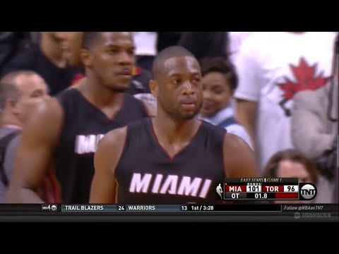 Dwyane Wade's Game-Winning Steal | Heat vs Raptors | Game 1 | May 3, 2016 | 2016 NBA Playoffs