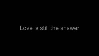 Jason Mraz - Love is Still The Answer (Lyrics)