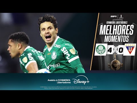 Gols e lances de Palmeiras x LDU