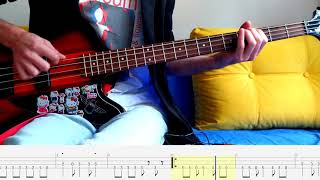 Mr. Moustache – Nirvana – Bass cover with tabs (4k)