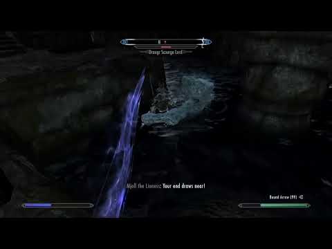Skyrim legendary difficulty part 17 no commentary