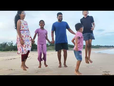 Playing in the beach/Srikakulam/Bay of Bengal