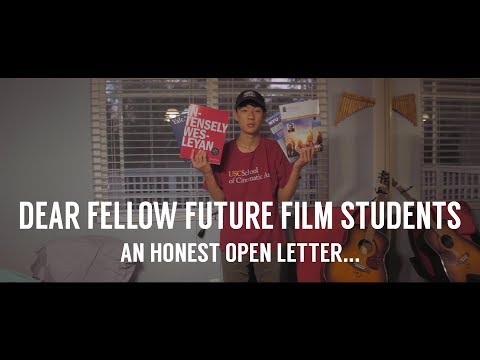 Dear Future Film Students...