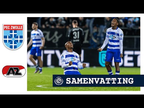 Samenvatting PEC Zwolle - AZ Alkmaar | Eredivisie