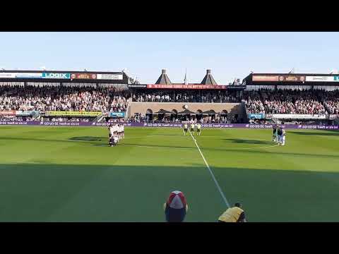 Sparta - Heerenveen  12 April 2025 - Opkomst der beide elftallen