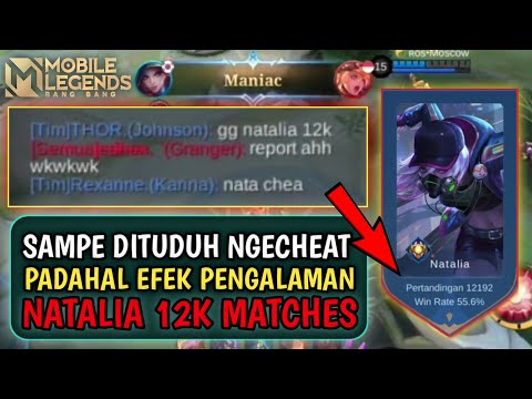 TOP 1 NATALIA GAMEPLAY EPISODE 152 - TOP 1 GLOBAL NATALIA BUILD 2022 - MOBILE LEGENDS