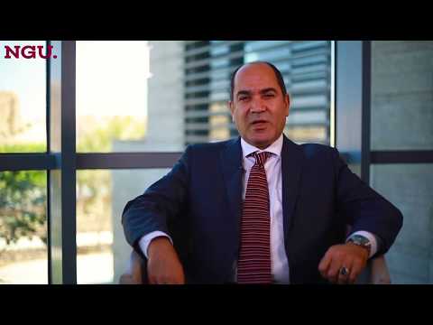Orientation to the School of Business & Finance at NGU by Dean Dr. Khaled Hegazy