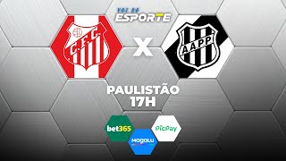 CAPIVARIANO X PONTE PRETA - AO VIVO | CAMPEONATO PAULISTA – 17/01/2026