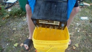 Battery Acid Accident