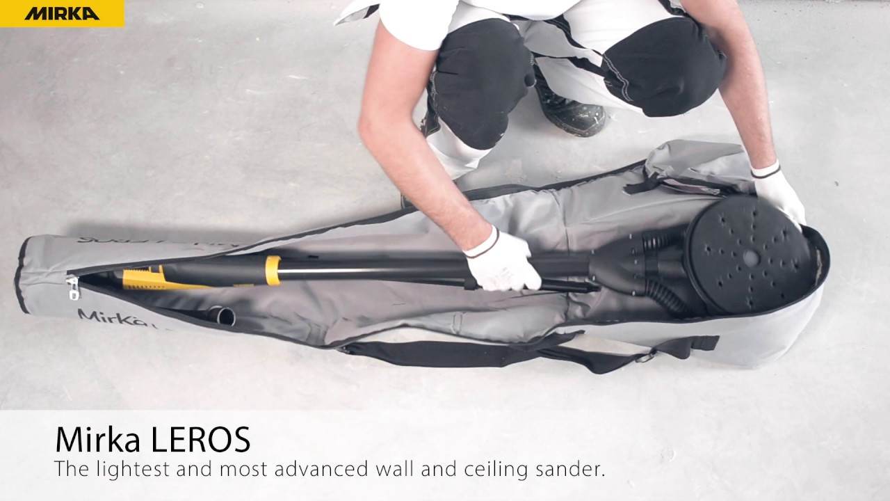 MIRKA LEROS 950CV Šlifuoklis sienoms / luboms  225mm 5.0mm