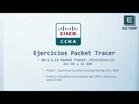 10.1.1.12 Packet Tracer: Determinación del DR y el BDR
