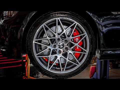 BMW E92 335i Big Brake Kit Update: Front's AWESOME!!