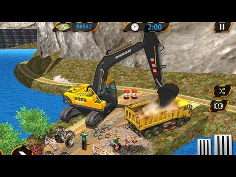 Amazing Excavator and Dump Truck,Mega Machines Construction Simulator#7,Android Gameplay