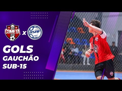 Gols: Cometa 6x1 ASAF - Gauchão Sub-15 de Futsal