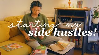 starting my art shop & a patreon, organizing for my small business launch | ep. 5