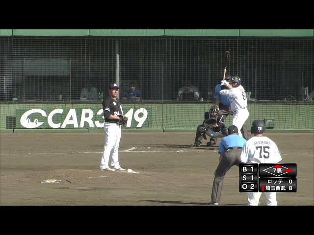 【ファーム】マリーンズ・東妻勇輔 ピンチを招くも無失点で抑えるナイスピッチング!! 2025年9月2日 埼玉西武ライオンズ 対 千葉ロッテマリーンズ