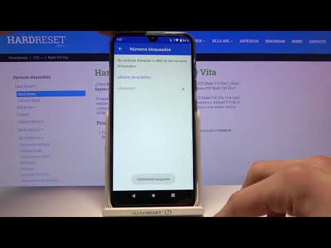 Cómo bloquear un número en ZTE Blade V10 Vita - números desconocidos, llamadas entrantes