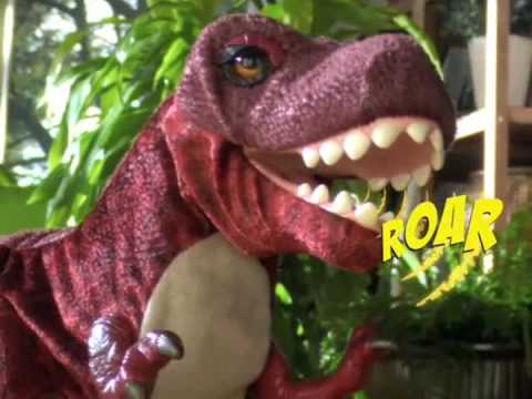 Playskool Kota & Pals Monty Rex T-rex Dinosaur Interactive Walking Roaring 24 in for sale online 