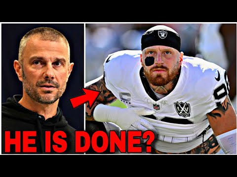 Did the Raiders just add Maxx Crosby to the TRADE BLOCK?