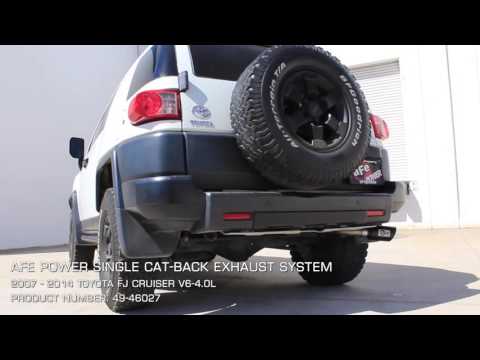 aFe POWER 07-14 Toyota FJ Cruiser V6-4.0L Cat-Back Exhaust Systems Sound Clip