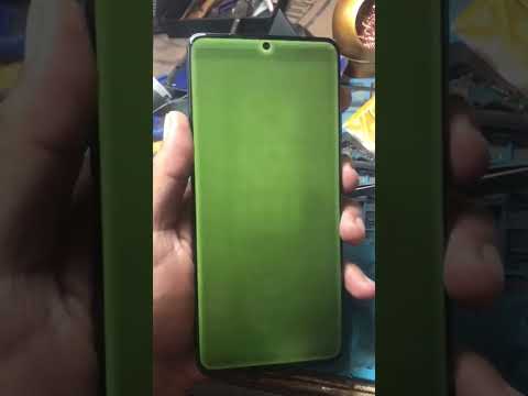 Samsung display flickering problem. #sorts #s21ultra