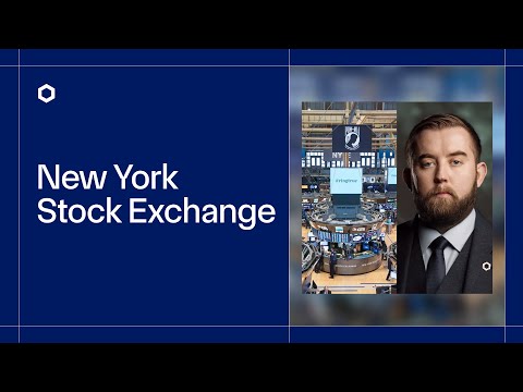 The Future of Global Finance | Sergey Nazarov Live at the New York Stock Exchange With Fintech.TV