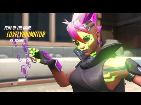 Soldiers VS Predator!! Overwatch Sombra POTG