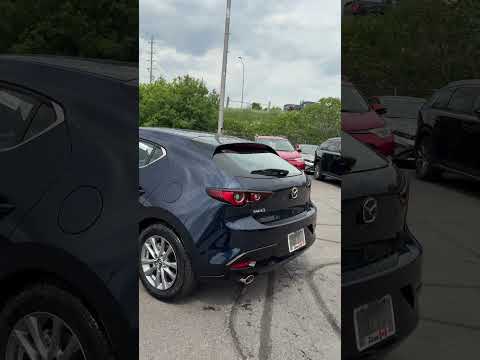 2026 Mazda3 Sport GX Auto FWD in Blue for sale at Forbes Waterloo Mazda in Waterloo, ON