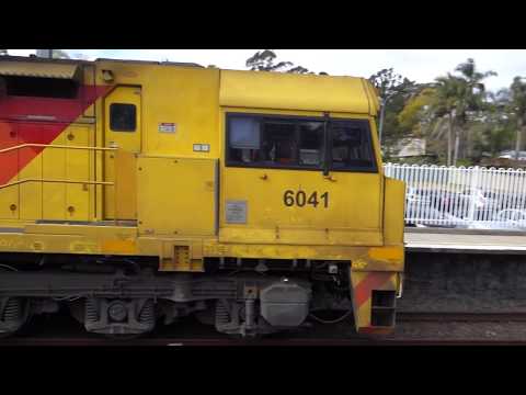 6041 & LDP006 with Aurizon 1BM7 - 28/8/17