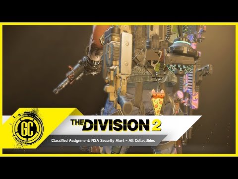The Division 2 Classified Assignment: NSA Security Alert - Pizza Trophy and All Collectibles