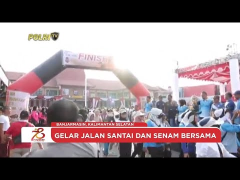 FUN WALK POLRESTA BANJARMASIN &amp; POLRES BELITUNG