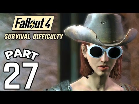 Fallout 4 Survival Difficulty SNIPER Walkthrough - Part 27 Federal Ration Stockpile 1080p 60FPS