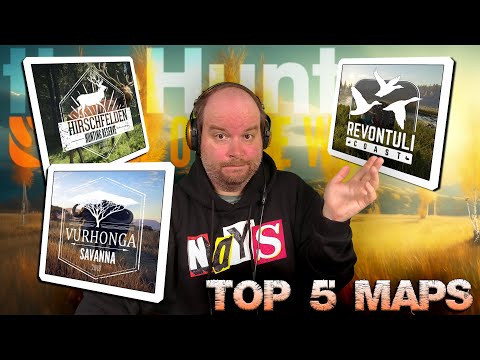 Die TOP 5 Maps in theHunter! | theHunter Call of the Wild