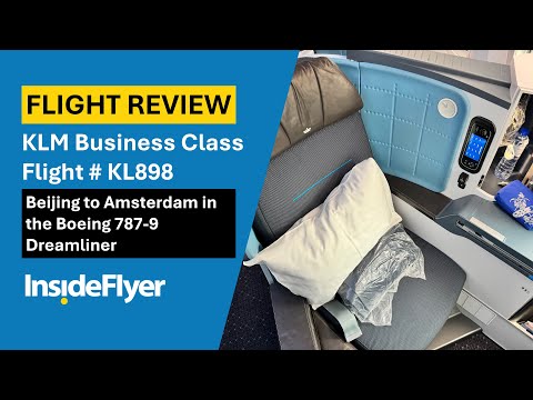 YouTube thumbnail for KLM Boeing 787-9