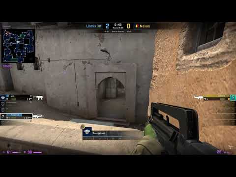 Clutch -  SEMINTE vs 3 -  lilmix vs nexus m1 dust2